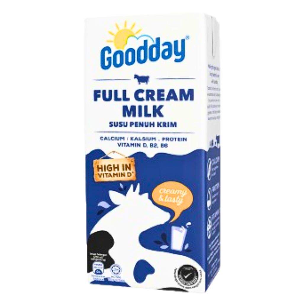 GOODDAY Full Cream Milk UHT 1 Liter (4)