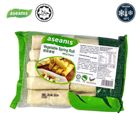 ASEANIS Vegetable Spring Roll 20 pcs _ Frozen