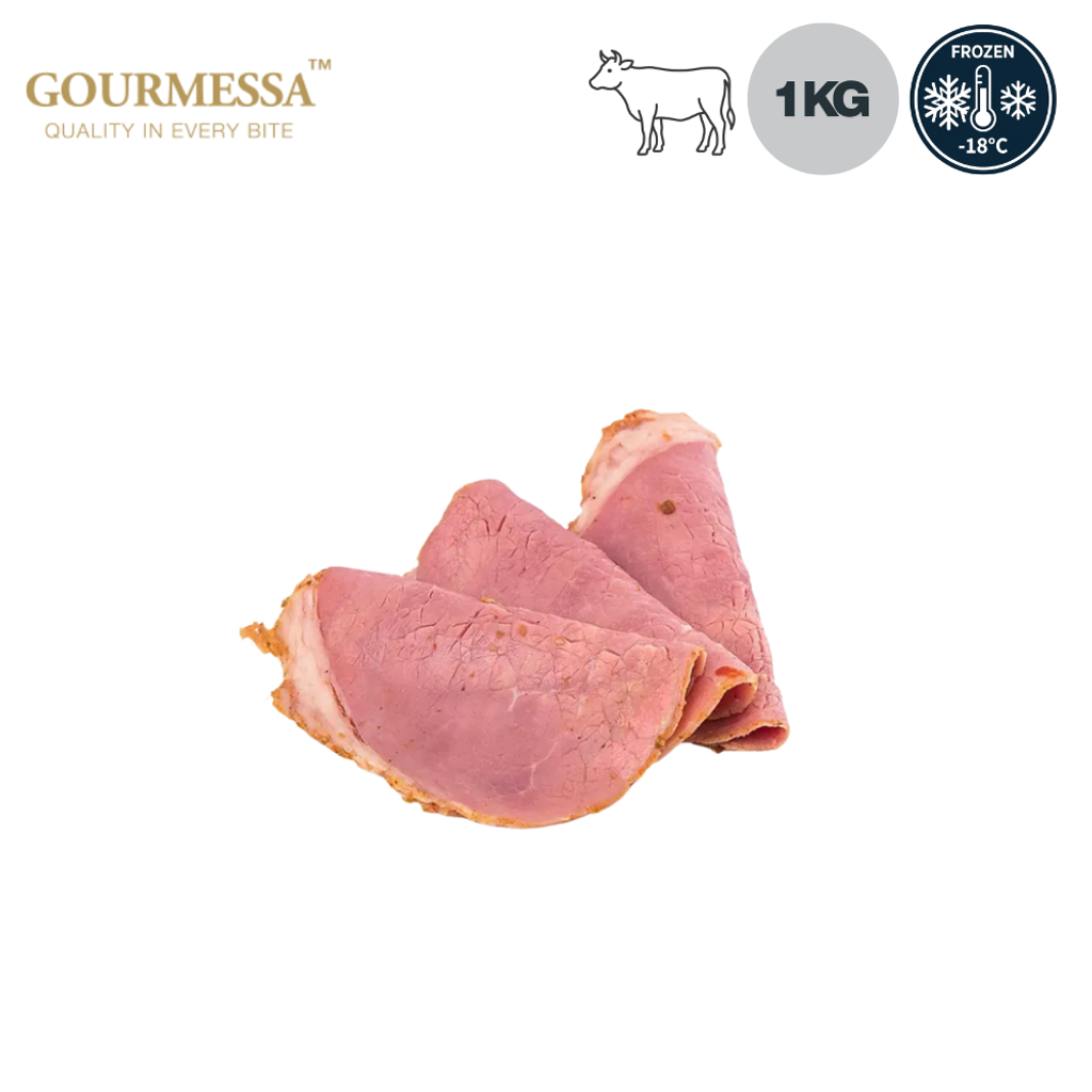 GOURMESSA Beef Pepperoni Slices - Frozen - 100g (4)