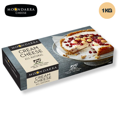 MOONDARRA Cream Cheese 1 kg  Chilled