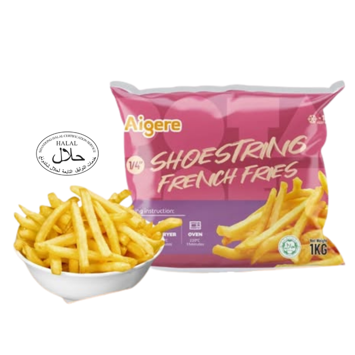 AIGERE Shoestring Fries - 1kg _ Frozen (2)