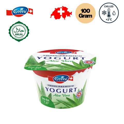 EMMI Swiss Premium Yogurt Aloe Vera - 100g (Chilled)