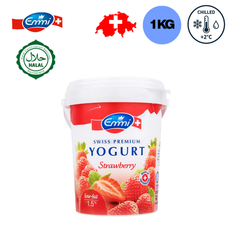 EMMI Swiss Premium Yogurt Plain - 1kg (Chilled) (2)