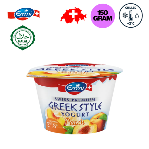 EMMI Swiss Premium Greek Style Yogurt Strawberry 2% - 150g (Chilled) (1)