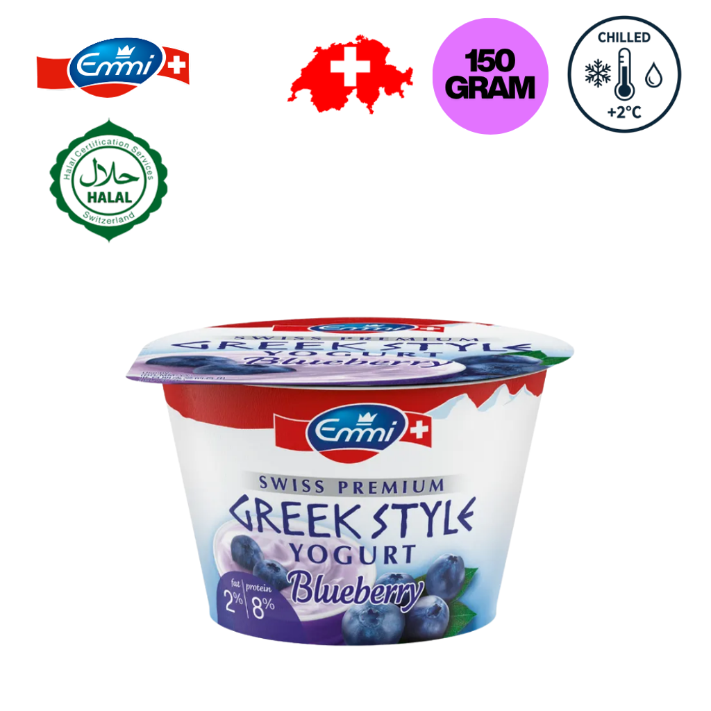 EMMI Swiss Premium Greek Style Yogurt Mango 2% - 150g (Chilled) (1)
