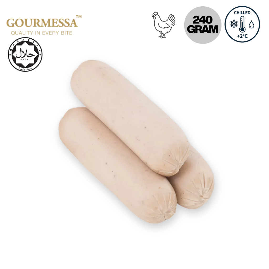 GOURMESSA Chicken Breakfast Sausage  240g  Halal  Chilled GSB-CH-7900043
