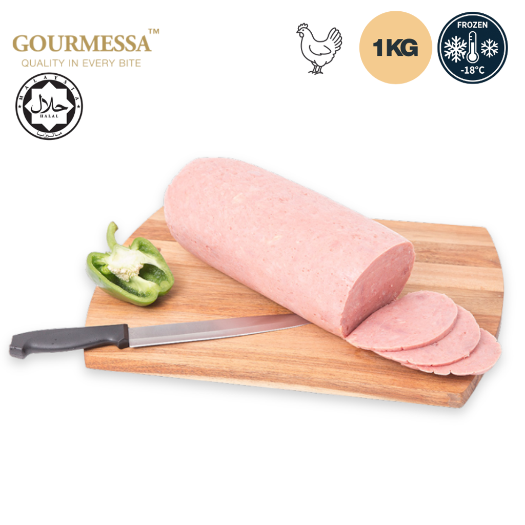 GOURMESSA Chicken Delight Square Sliced 1kg  Halal  Frozen GSB-FZ-7900851