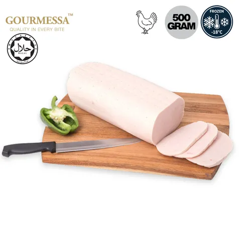 GOURMESSA Smoked Chicken Sandwich Slices 500g  Halal  Frozen GSB-FZ-7900857