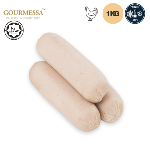 GOURMESSA Chicken Breakfast Sausage  1 Kg  Halal  Frozen  GSB-FZ-7900803