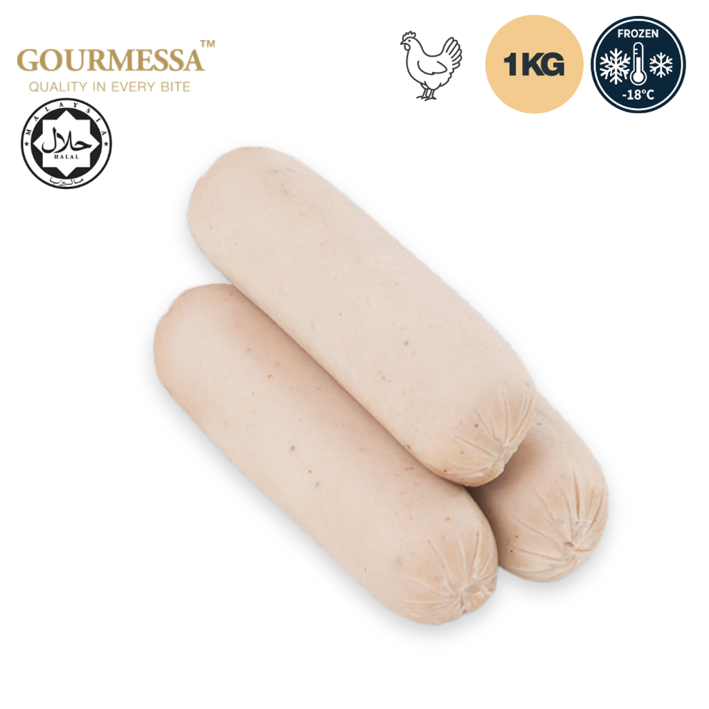 GOURMESSA Chicken Breakfast Chipolata Sausage  1 Kg  Halal  Frozen  GSB-FZ-7900858