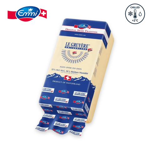 EMMI Le Gruyére Cheese _ Block _ Chilled CHZ-CH-SW00200