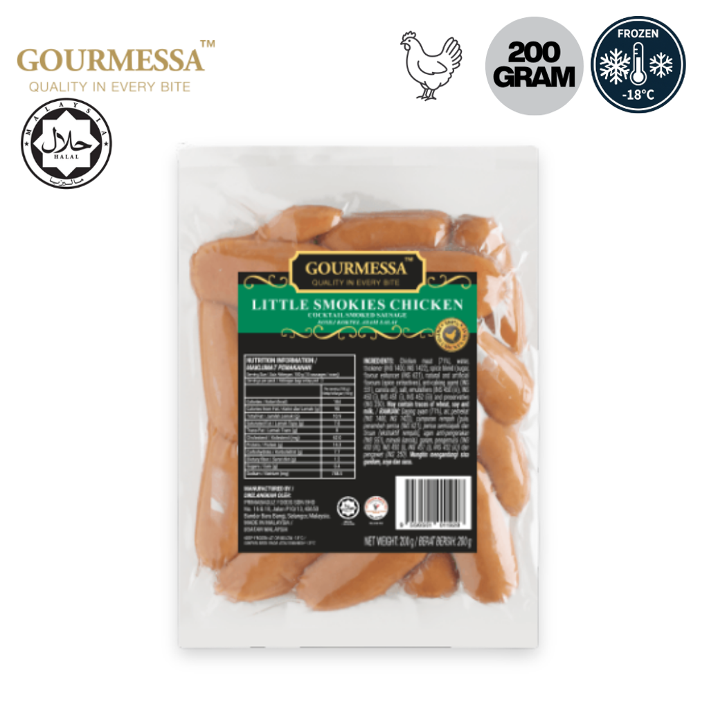 GOURMESSA Little Smokies Chicken 200g GSB-FZ-7901192