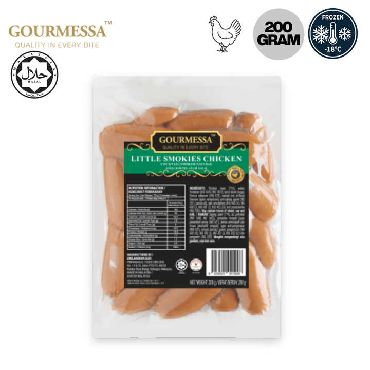 GOURMESSA Little Smokies Chicken 200g GSB-FZ-7901192