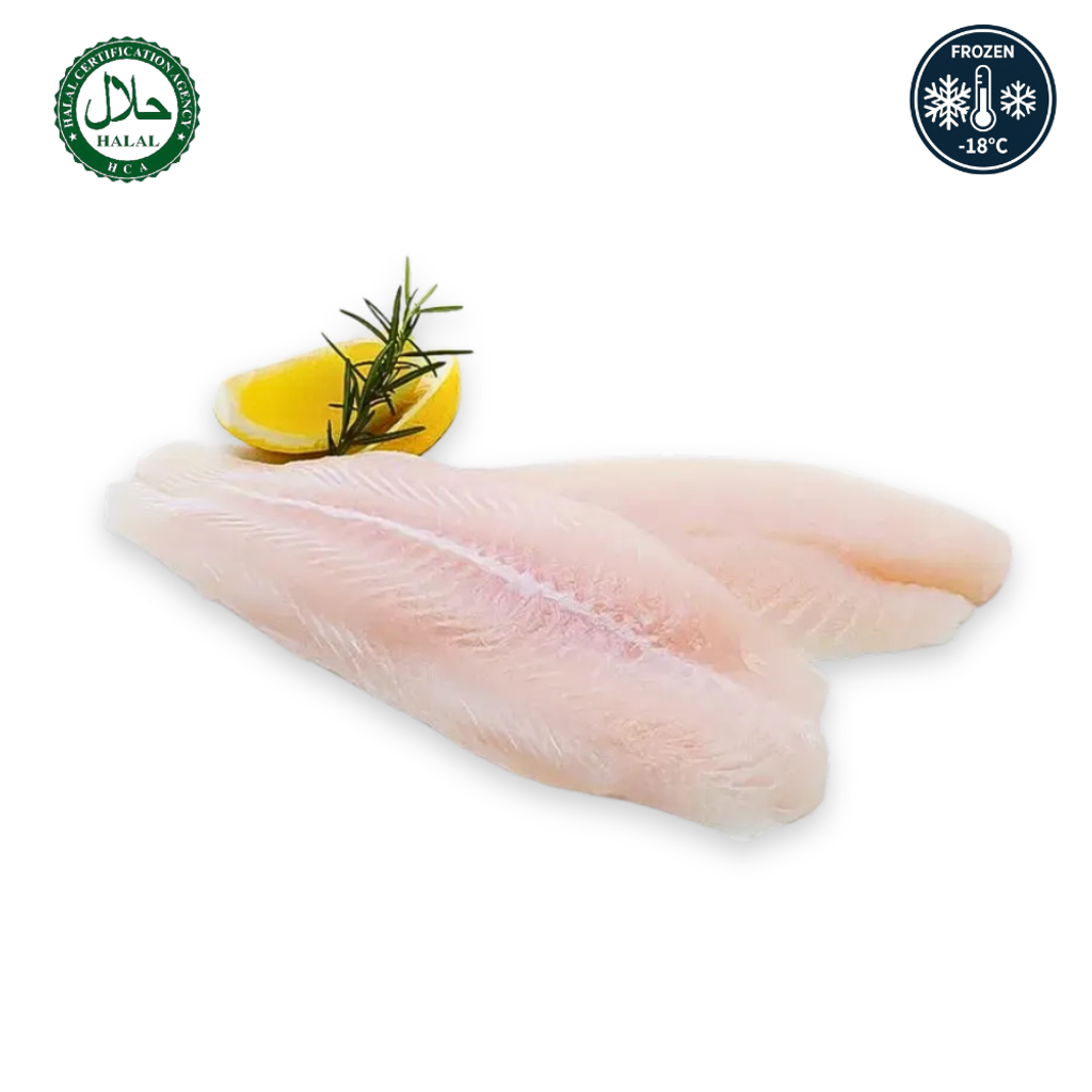 VIETNAM Cream Dory Fillet 10% _ Halal _ Frozen