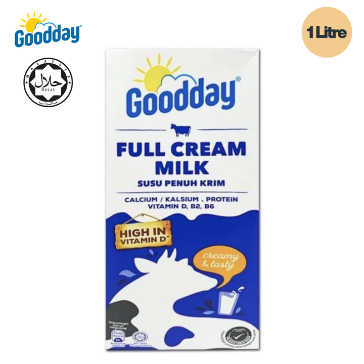GOODDAY Full Cream Milk UHT 1 Liter