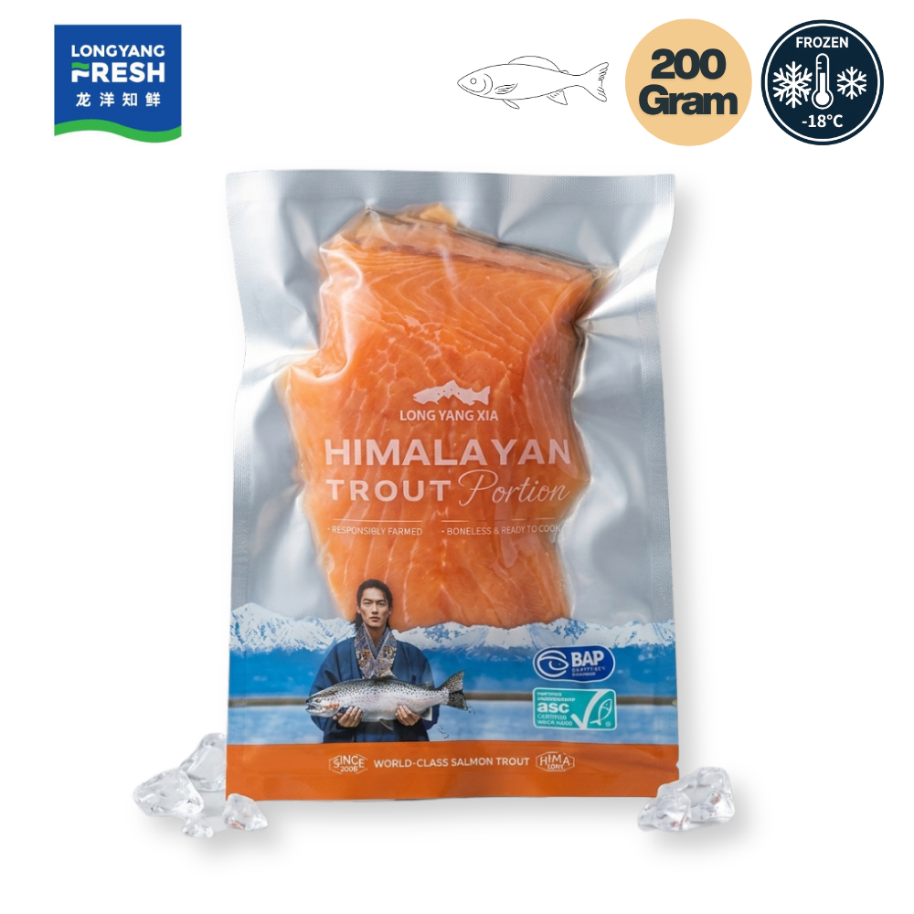Himalayan Salmon Trout Portion 200g   Frozen