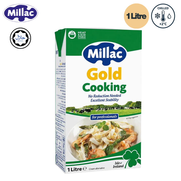 MILLAC Gold Cooking Cream - 1 Litre  Chilled
