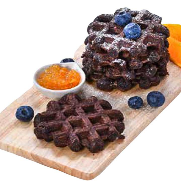ARYZTA Belgian Waffle Chocolate 200g (4pcs) _ Halal _ Frozen (3)