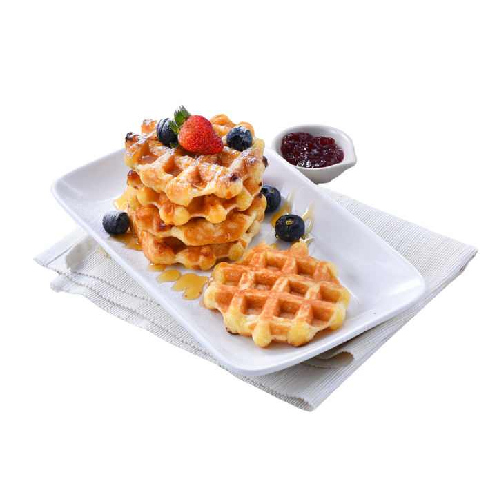 ARYZTA Belgian Waffle Original 200g (4pcs) _ Halal _ Frozen (3)