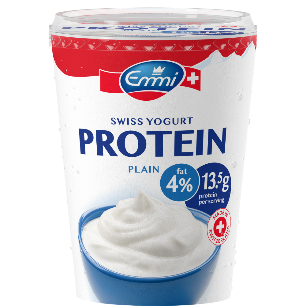 EMMI SWISS YOGURT PROTEIN PLAIN 4% FAT 450G (1)