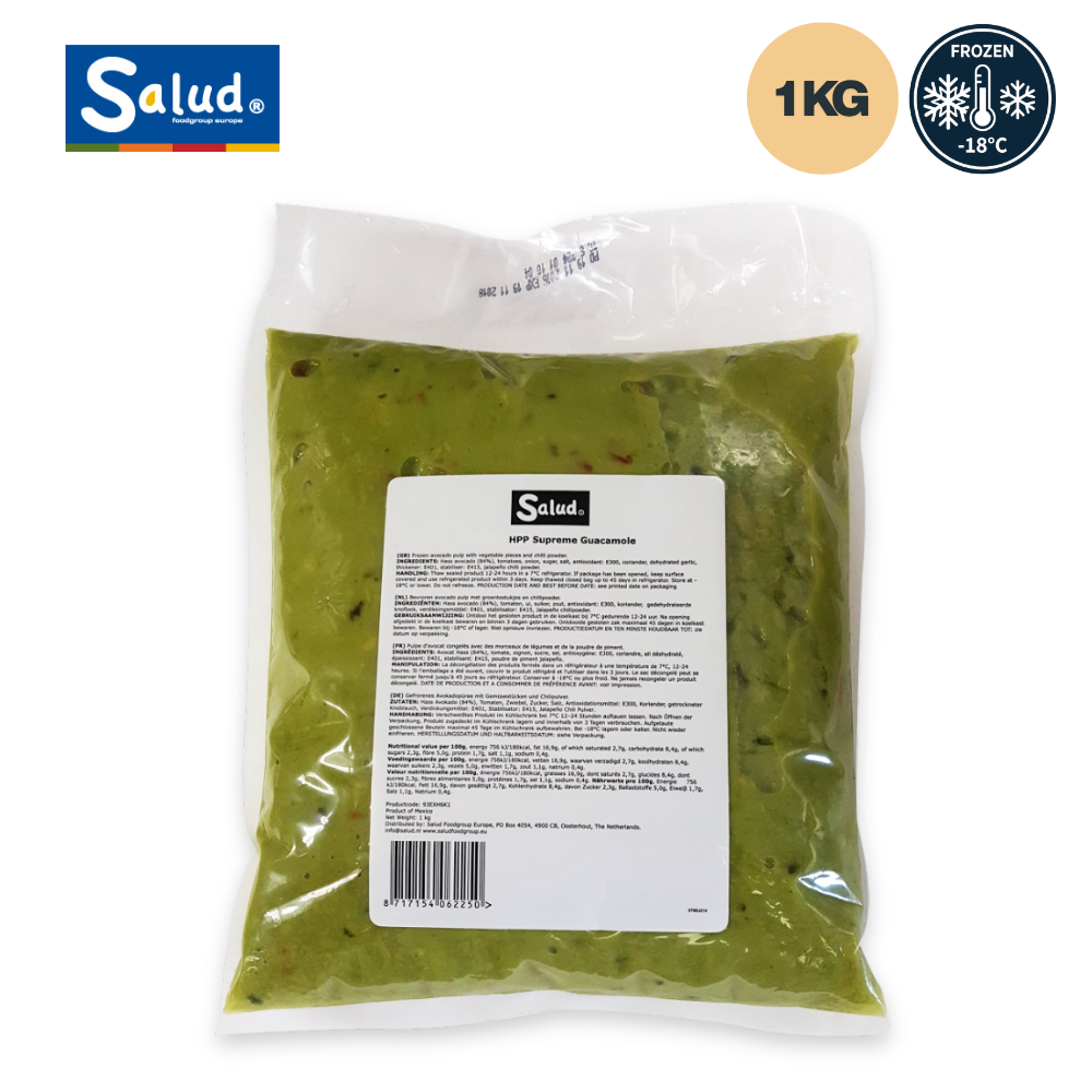 SALUD Supreme Guocamole - 1kg _ Frozen