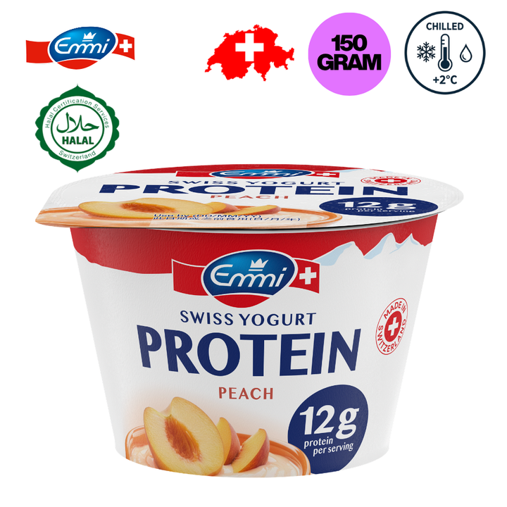YOG-CH-1167066 ∙ SWISS YOGURT PROTEIN PEACH 150G