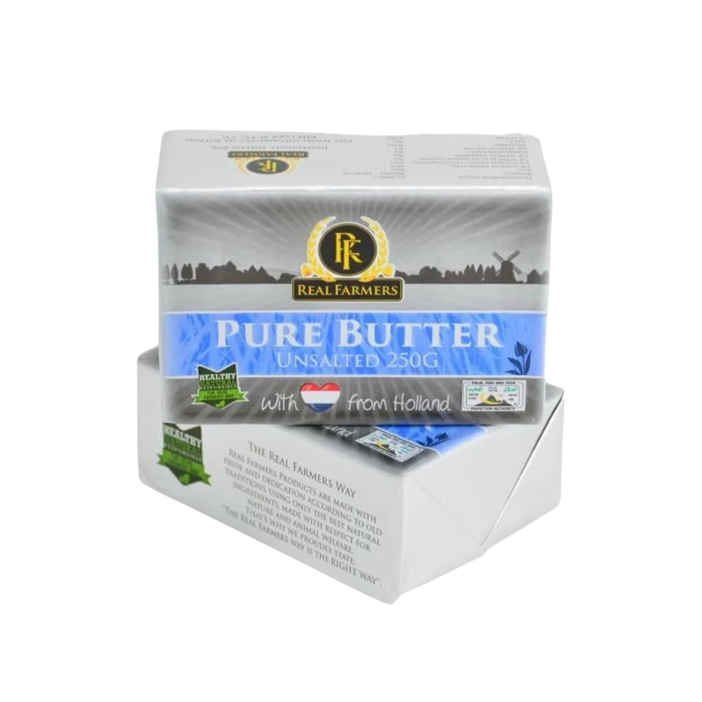 REAL FARMERS Unsalted Butter 250 gm