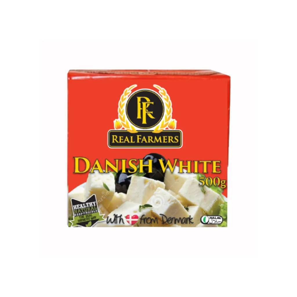 REAL FARMERS Feta_White Cheese 500 gm