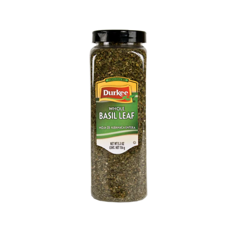 DURKEE Whole Basil Leaf Dried 156 gm