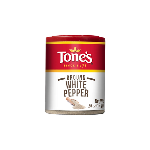 TONE'S Ground White Pepper 18 gm