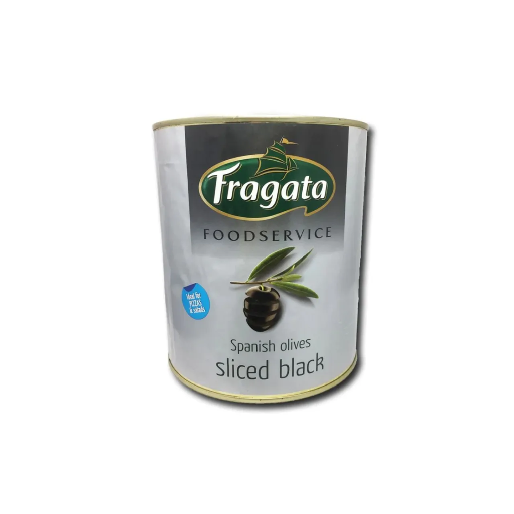 FRAGATA Black Olives - Sliced 3Kg