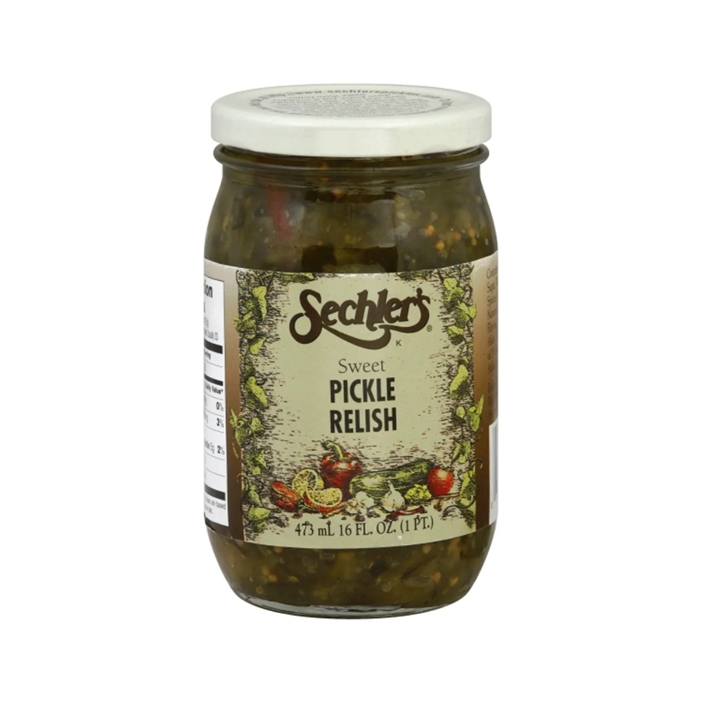 SECHLER Sweet Green Pickle Relish