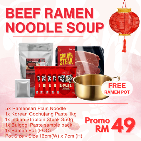 Beef Ramen Noodle Soup