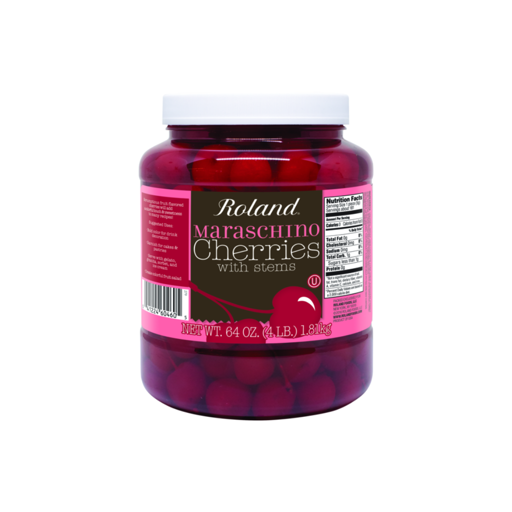 ROLAND Red Cherries Mars With Stem