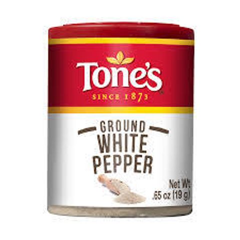 Tones Ground White Pepper