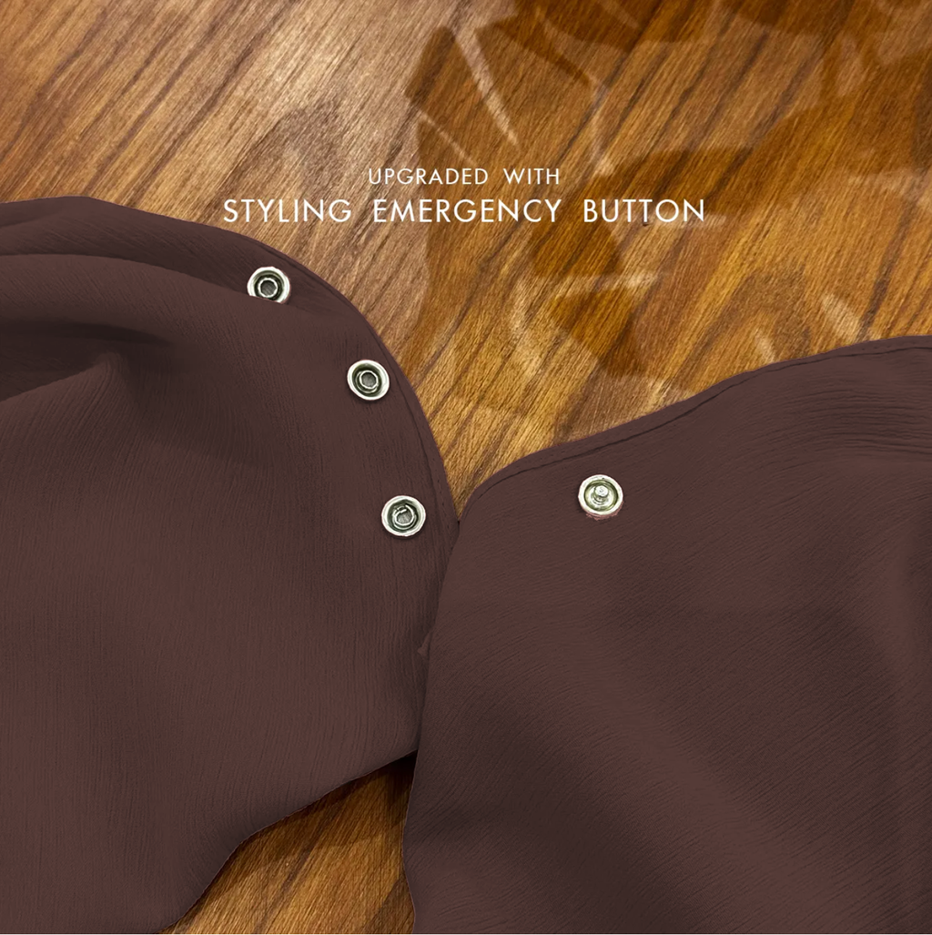 shawl terre button