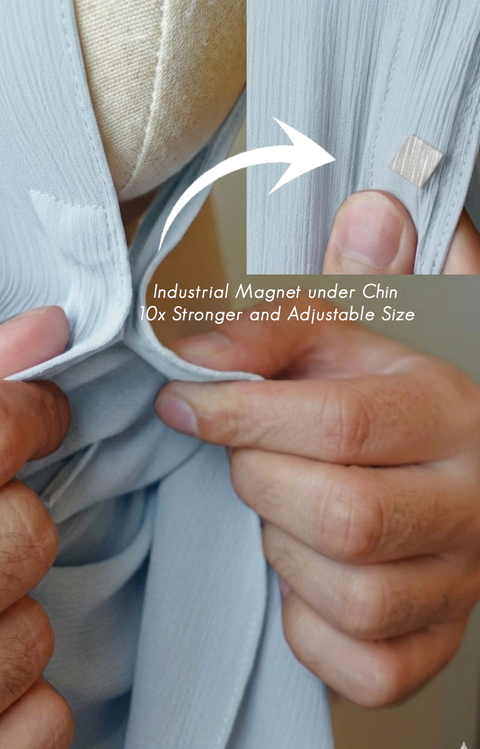 shawl texture magnet bluelin
