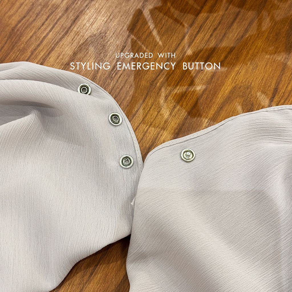 Truffle STYLING BUTTON TEXTURED SHAWL