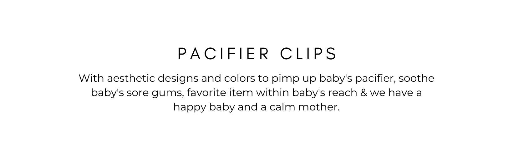 Pacifier Clips Mils and Key