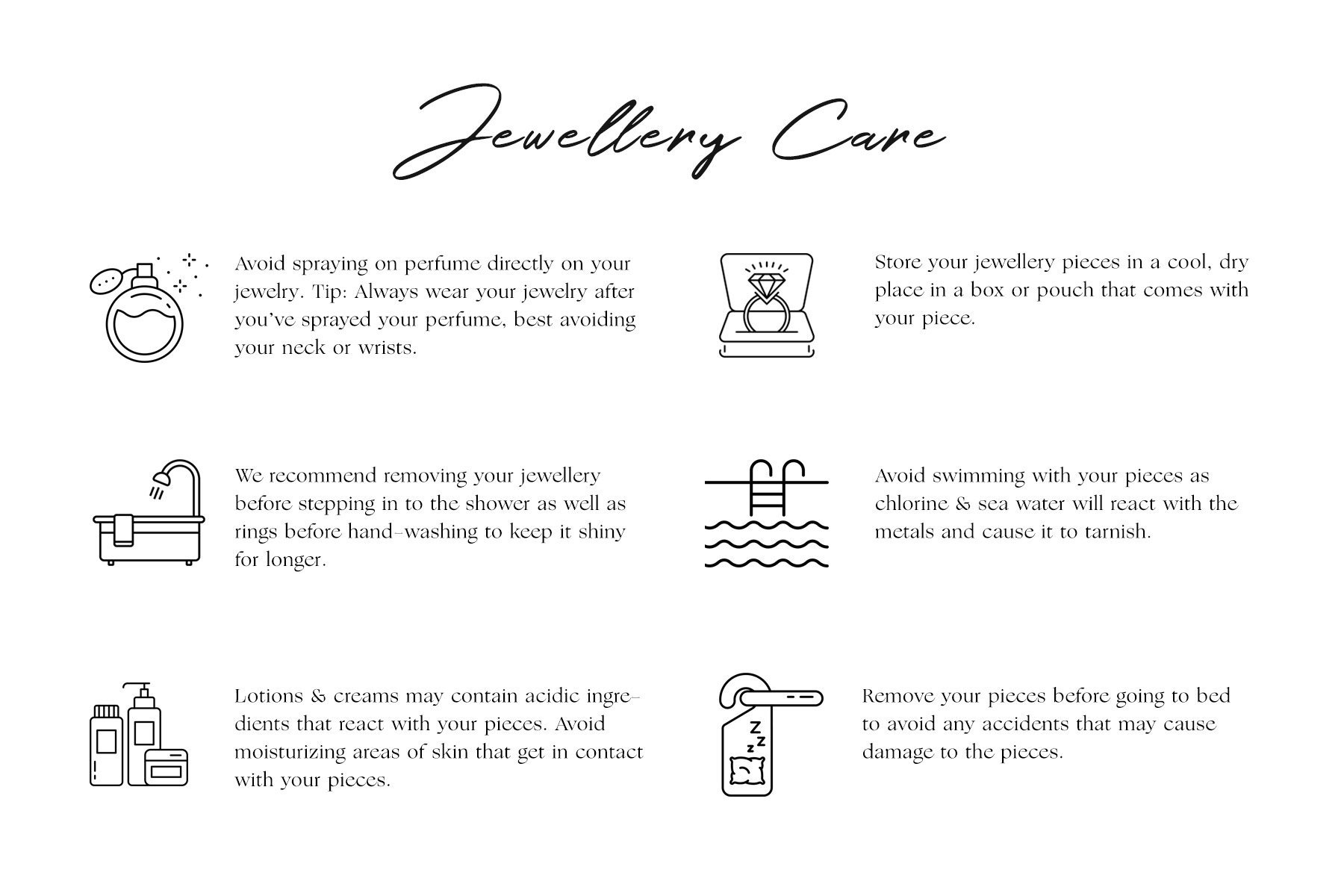 Jewelry Care – Dreamer Q Jewelry