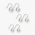 S925 Swarovski Pearl High heels earrings