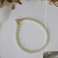 4mm Swarovski Pearl Bracelet USA Gold-filled Clasp fade-proof