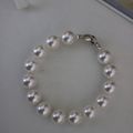10mm Swarovski Pearl Bracelet 万能扣10mm Swarovski珍珠手链
