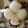 The Flower Swarovski Pendant Necklace