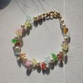 Rainbow Gem 5mm Swarvoski Pearl Bracelet / Necklace and bracelet set