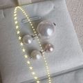 Freshwater Pearl Earrings Backstopper S925 小心机无核珍珠耳堵 6-7mm S925银（不含耳钉 / 耳环） FSWEN06024S