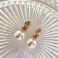 Gatsby Glow Swarovski Pearl Earrings