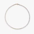Mini Baby Pearl & Gold Bead Necklace fade-proof 14kgf FAWNN03039S