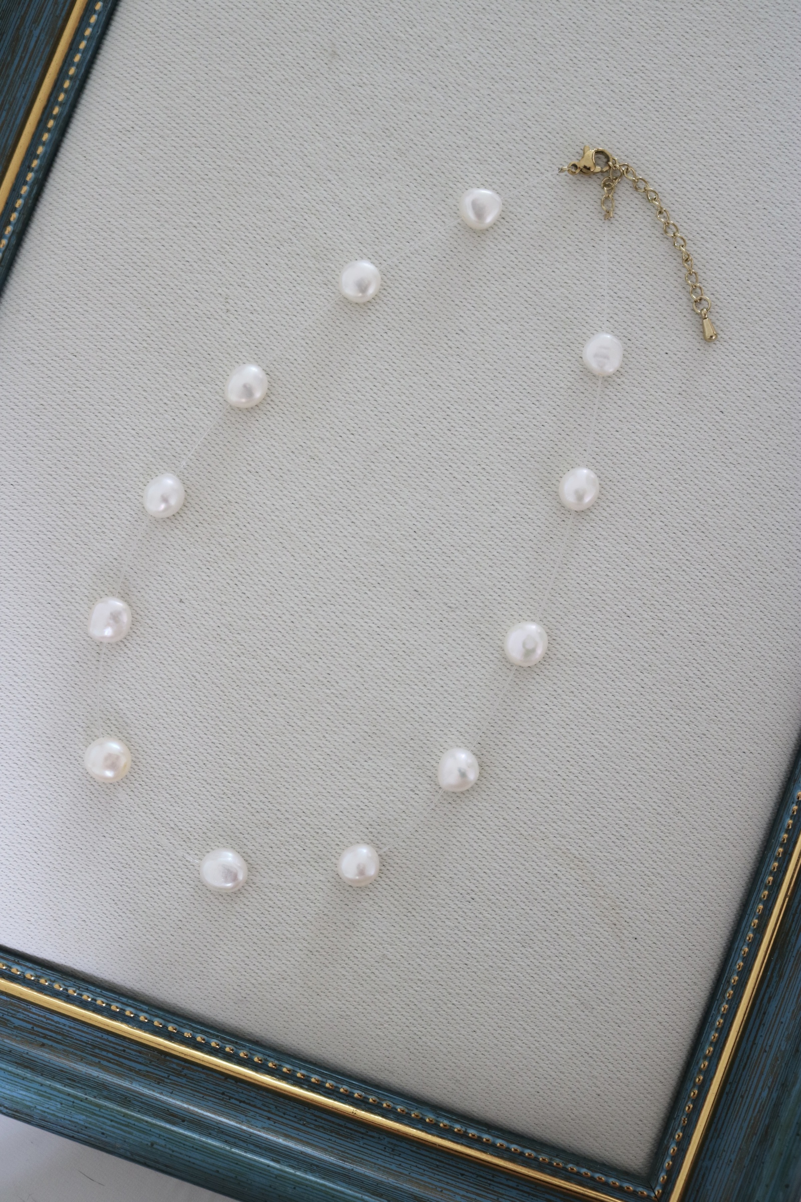 Natural Pearl near round 6-7mm