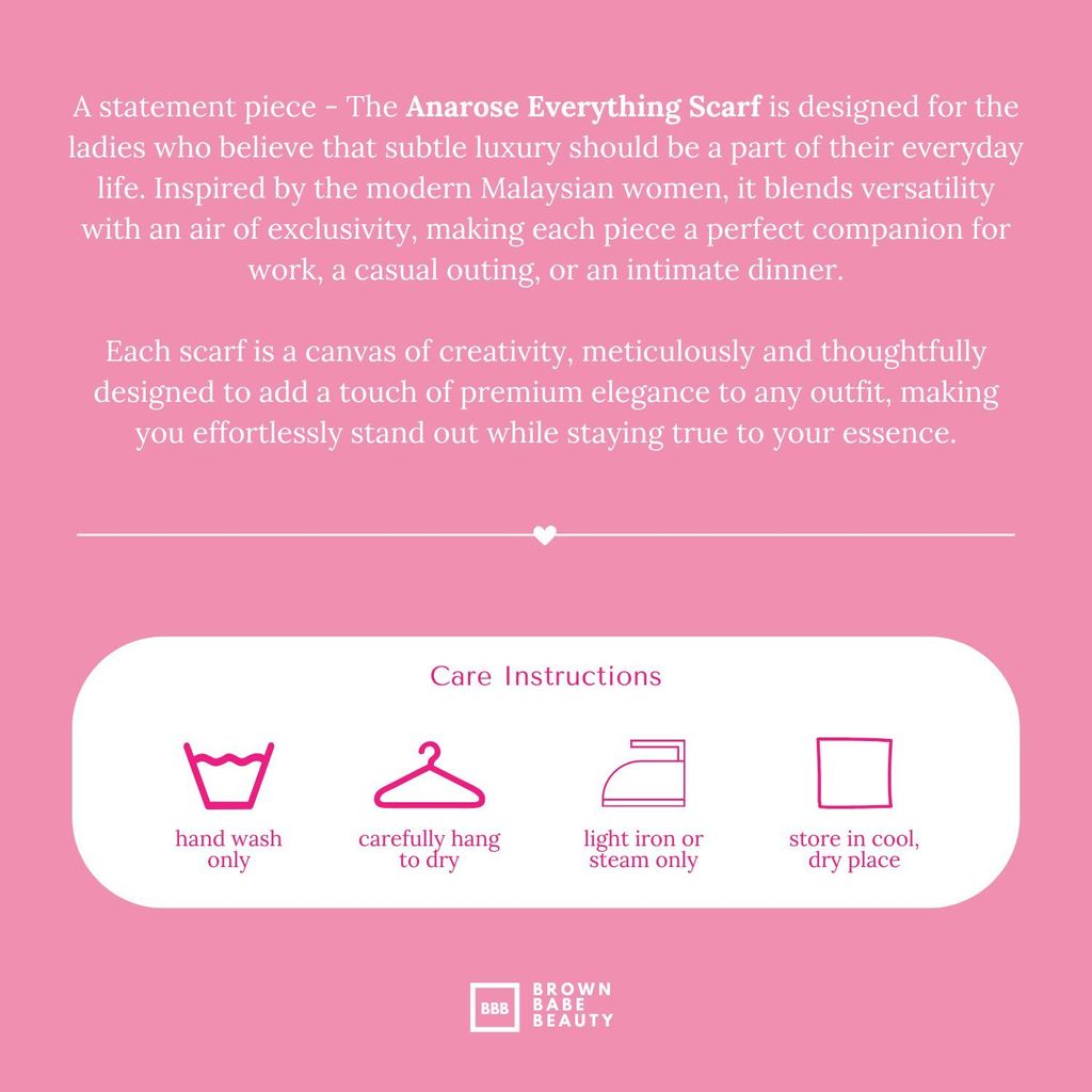 Anarose Everything Scard Care Guide